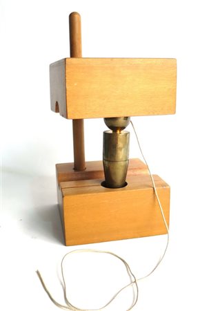 GIO' POMODORO (Orciano Di Pesaro 1930 – Milano 2002) scultura filo a piombo...