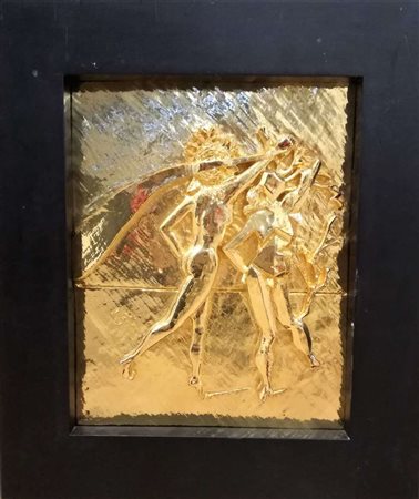 SALVADOR DALI' Trasposizione dalla figura piana a quella a rilievo e bagno...