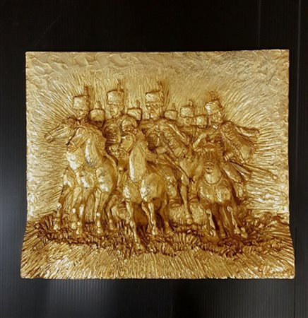 GIANFRANCESCO GONZAGA Trasposizione dalla figura piana a quella a rilievo e...