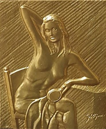 GREGORIO SCILTIAN Trasposizione dalla figura piana a quella a rilievo e bagno...