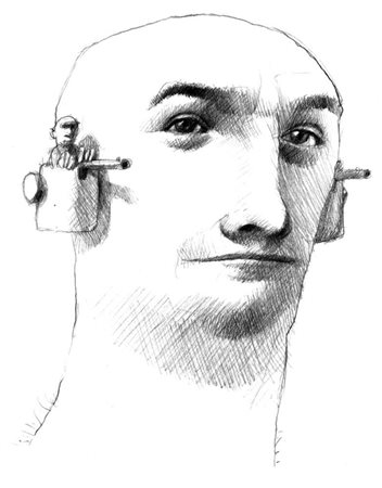 JOSE' MOLINA Grafite "Màs vale prevenir que curar" (Meglio prevenire che...