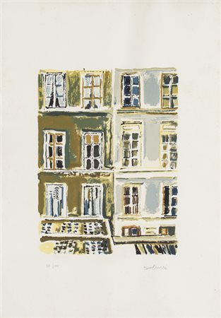 ORFEO TAMBURI (1910-1994)Senza TitoloLitografiacm 70x50Firma e numerazione...