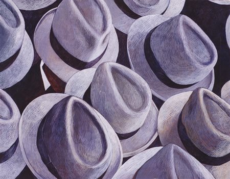 ROSSELLA PETRONELLISenza Titolo, 2010Tecnica mista su telacm 35x45x4,5Firma e...