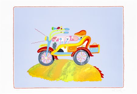 LUCA ALINARI (1943)Senza TitoloSerigrafiacm 70x100Firma e numerazione...