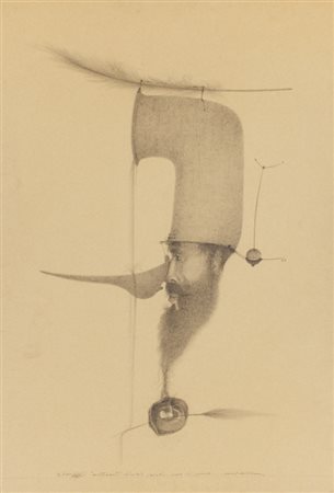 MAX MARRA (1950)Mutamenti d'inizio secolo - serie dei Pinocchi, 2000Matita su...