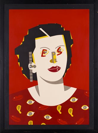 EDUARDO ARROYO (1937)Senza Titolo, 1991Serigrafiacm 84x58Firma, datazione e...