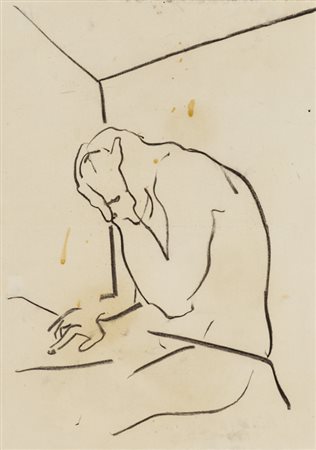 LUIGI STOISA (1958)Senza TitoloPastelli su cartacm 42x29,8