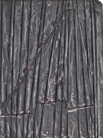 UMBERTO MARIANI (1936)Senza Titolo, 1996Piombo piegato riportato su tavolacm...