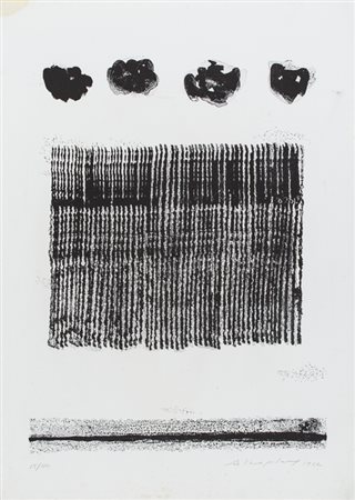 ALFRED COPLEY (1910-1992)Senza Titolo, 1962Litografiacm 70x50Firma, datazione...