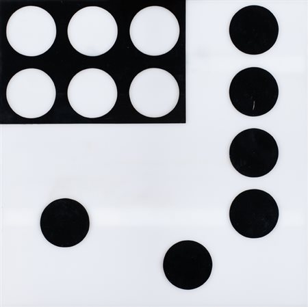 LUCIANO FIANNACCA (1951)Trasposizione, 1970Applicazioni di plexiglass su...