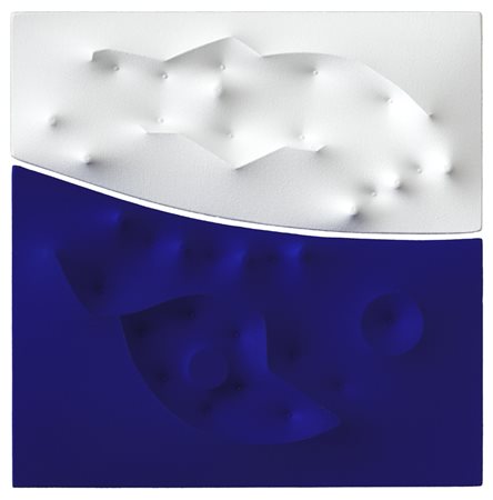 ANDREA BASSANI (1954)Forma e coloreAcrilici su due tele estroflessecm...