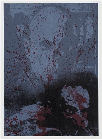 PAOLO BARATELLA (1935)Senza Titolo, 1974Serigrafia su carta a manocm...