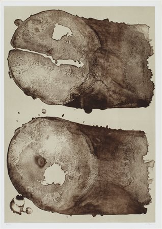 ABE NOBUYA (1913-1971)Composizione N.3, 1961Litografiacm 65,5x46Firma e...