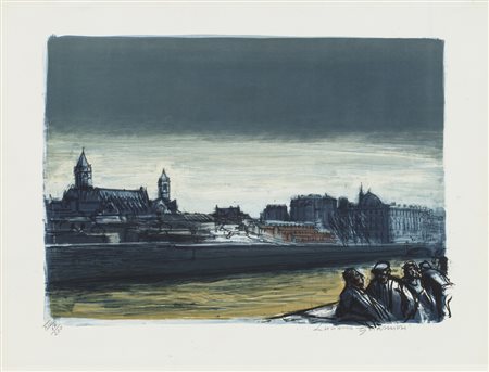 LUCIANO GUARNIERI (1930-2009)Skies of Ireland, 1971Cartella contenente 14...