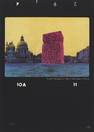 FABRIZIO PLESSI (1940)Lotto unico composto da 2 litografie:Progetto...