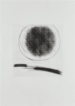 GUIDO STRAZZA (1922)Senza Titolo, 2009IncisioneLastra cm 34,5x33Foglio cm...