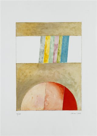 EUGENIO CARMI (1920-2016)Senza Titolo, 2008Acquaforte, acquatintaLastra cm...