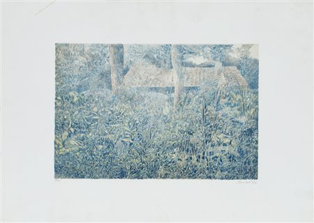 ROBERT CARROLL (1934-2016)Senza Titolo, 1983Litografiacm 50x70Firma,...