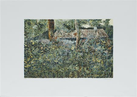 ROBERT CARROLL (1934-2016)Senza Titolo, 1983Litografiacm 50x70Firma,...