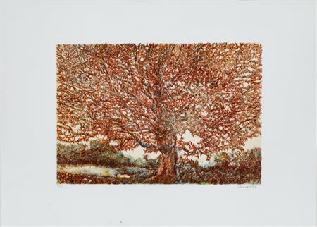 ROBERT CARROLL (1934-2016)Senza Titolo, 1983Litografiacm 50x70Firma,...