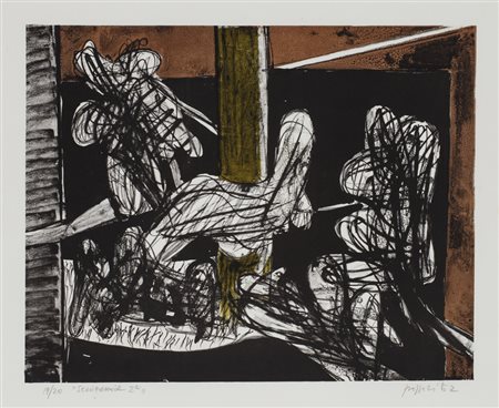CONCETTO POZZATI (1935-2017)Schifanoia 2, 1962Litografiacm 45x54,5Firma,...