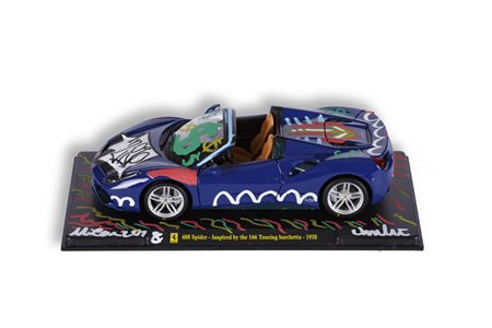 UMBERTO ZIVE (2001)Senza TitoloTecnica mista su modellino entro teca in...