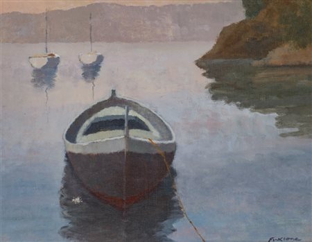 MARIO FRIXIONE (1939)Senza TitoloAcrilici su cartone telatocm 40x50Firma al...