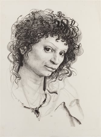 PIETRO ANNIGONI (1910-1988)Senza TitoloLitografiacm 76x56Firma e numerazione...