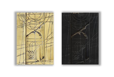 WALTER VALENTINI (1928)Senza TitoloMultiplo in legno e bronzocm...