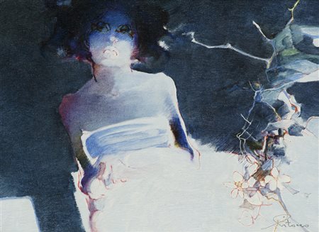 MARIO PITOCCO (1931-2002)FiguraOlio su telacm 30x40Firma al fronteTitolo e...