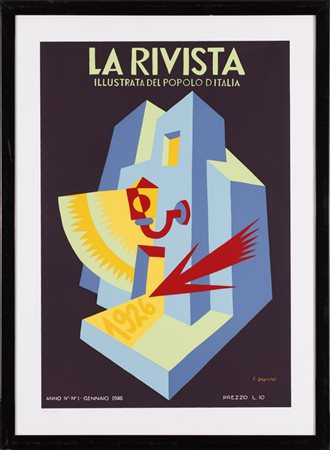FORTUNATO DEPERO (1892-1960)La rivista illustrata del Popolo...
