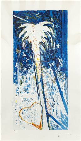 MARIO SCHIFANO (1934-1998)Senza TitoloSerigrafacm 120x70Firma e numerazione...