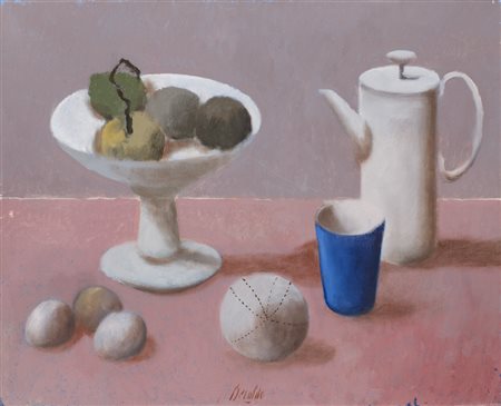 FRANCO BERALDO (1944)Natura morta, 1990Olio su telacm 40x50Firma, datazione,...