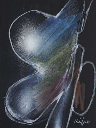 LADISLAS KIJNO (1921-2012) Senza titolo Tempera su cartoncino cm 30,5x23...