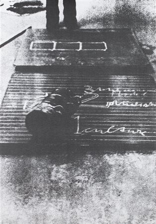 JOSEPH BEUYS (1921-1986)In head and in the pot, 1978Serigrafia su...