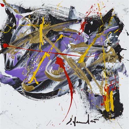 SILVIO FORMICHETTI (1969)Senza TitoloAcrilici su telacm 20x20Firma al...