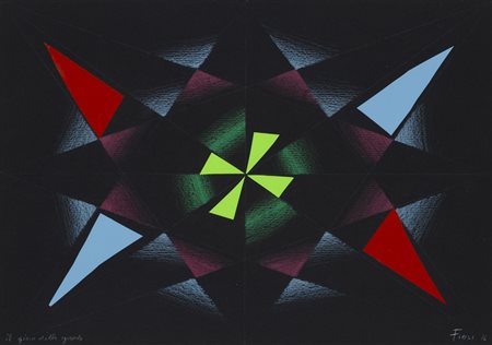 ENNIO FINZI (1931)Il gioco dello sguardo, 2016Tecnica mista e collage su...