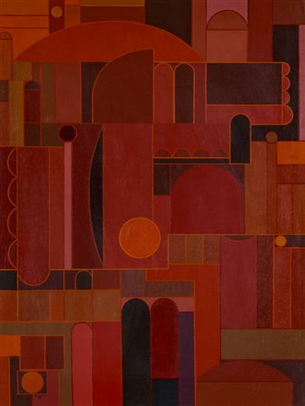 B. CHIAPPESenza Titolo, 1968Olio su telacm 80x60Firma e datazione al fronte