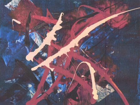 VITTORIO AMADIO (1934) Noto da solo, 2009 Acrilico su tela cm 60x70...