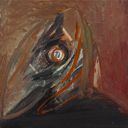 PIERO RUGGERI (1930-2009)NapoleoneOlio su tavolacm 25x25Firma al fronteTitolo...