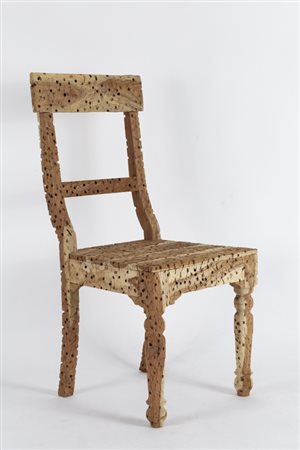 URANO PALMA (1936-2010)Senza Titolo, 2007-2008Scultura in legno lavorato a...