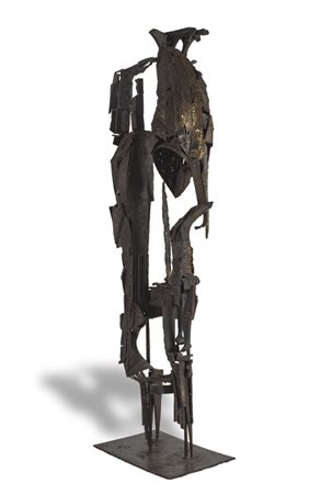 FRANCO GARELLI (1909-1973)Figura sola, 1957Ferro saldato e molatocm...