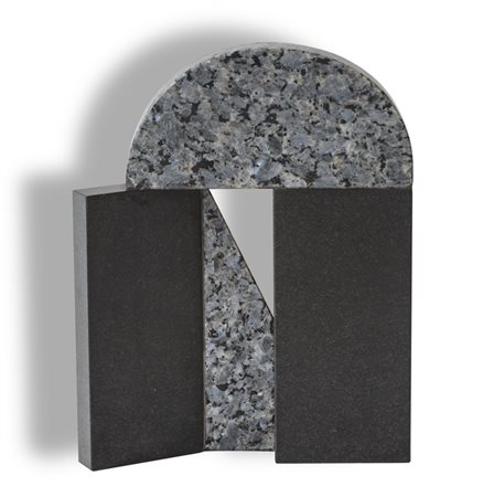 GIUSEPPE UNCINI (1929-2008)La porta del sole, 1983Scultura in granito e...