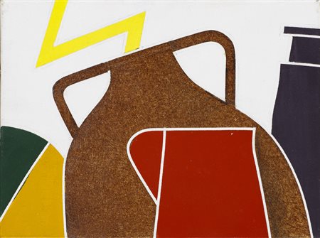 EMILIO TADINI (1927-2002)Mito, 1978Tecnica mista su telacm 18x24Firma, titolo...