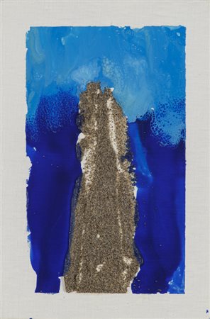 MARIO SCHIFANO (1934-1998)Senza Titolo, 1990-1995Smalti e sabbia su telacm...