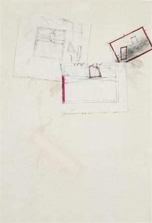 MARIO SCHIFANO (1934-1998)Senza Titolo, 1973-1976Pennarelli, grafite e...