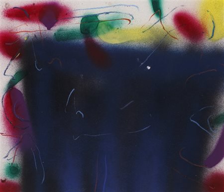 CLAUDIO OLIVIERI (1934)Senza Titolo, 1971Tecnica mista su cartacm...