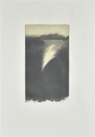 Rasma Franco Senza titolo tecnica mista su carta, cm 73x51 sul fronte: firma