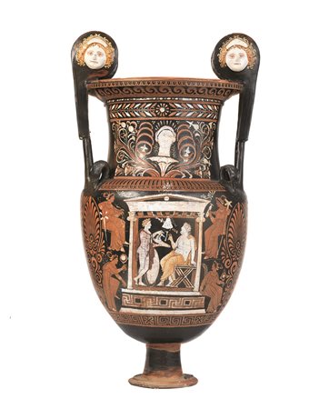 ECCEZIONALE CRATERE A VOLUTE DEL PITTORE DI BALTIMORA DATAZIONE: ultimo...