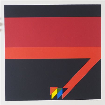 Cartella "Città 1" composta da 5 grafiche di artisti triestini.